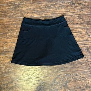 Fresh Produce Classic Black Women's Skort with pockets